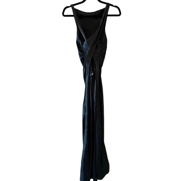 New Reformation Casette Silk Dress - Picture 3 of 5